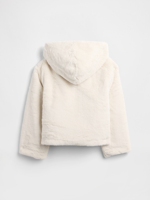 Image number 2 showing, Kids Relaxed Faux-Fur Jacket