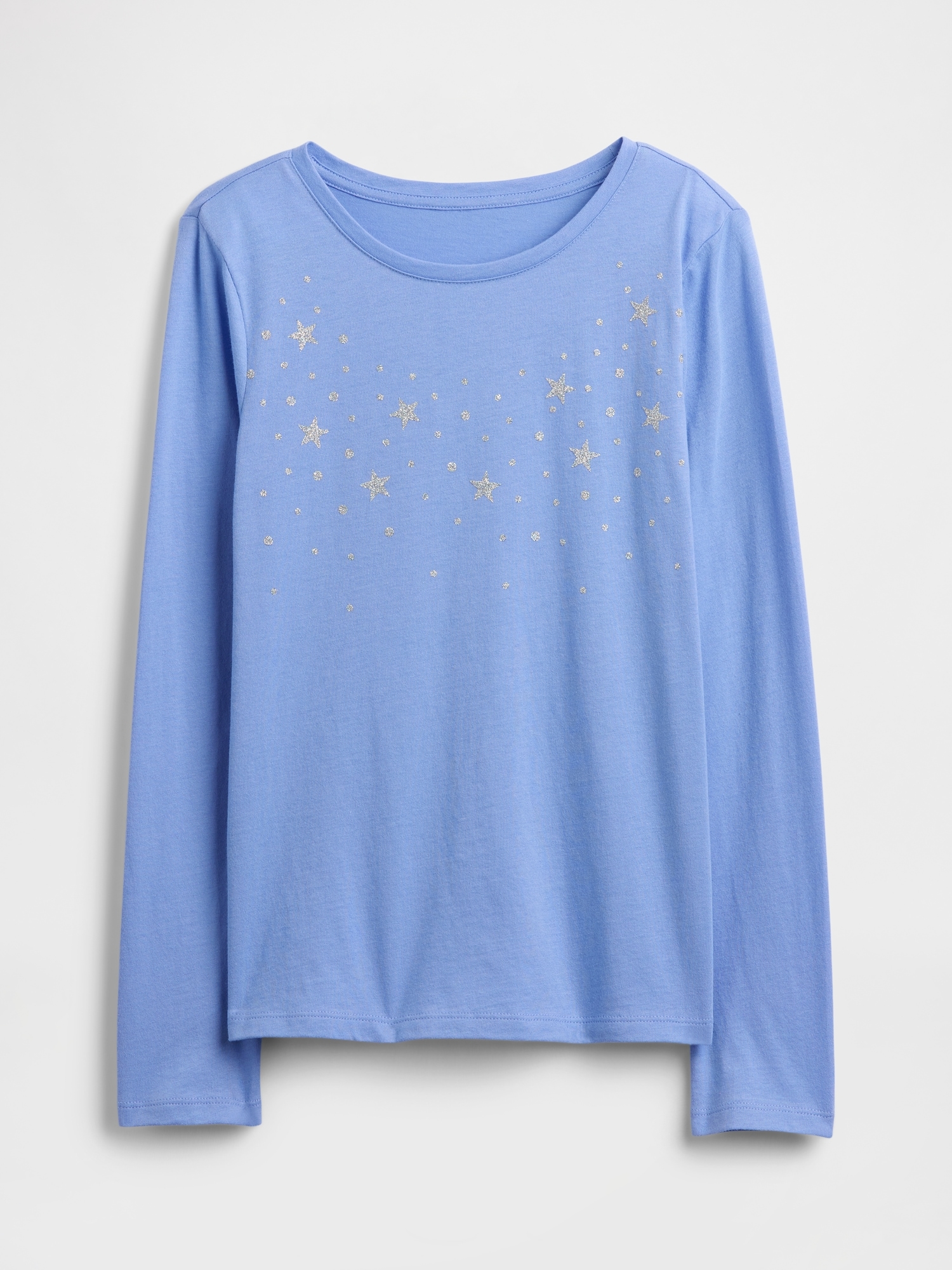 Kids Graphic T-Shirt - Bright Hyacinth Blue