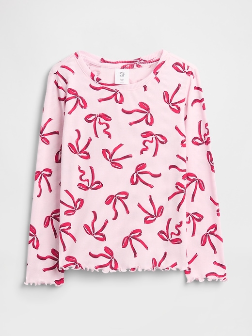 Image number 1 showing, babyGap Ribbed Print T-Shirt