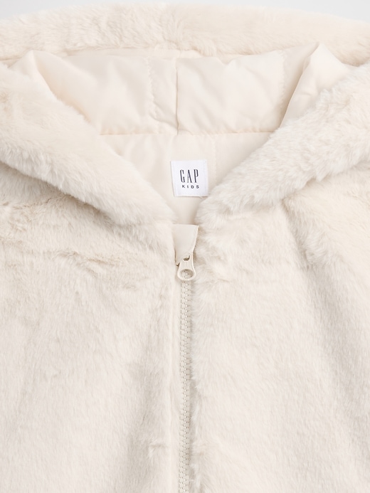 Image number 3 showing, Kids Relaxed Faux-Fur Jacket