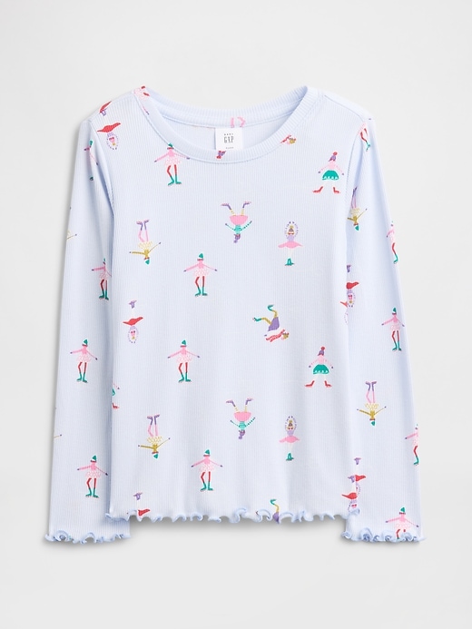 Image number 1 showing, babyGap Ribbed Print T-Shirt