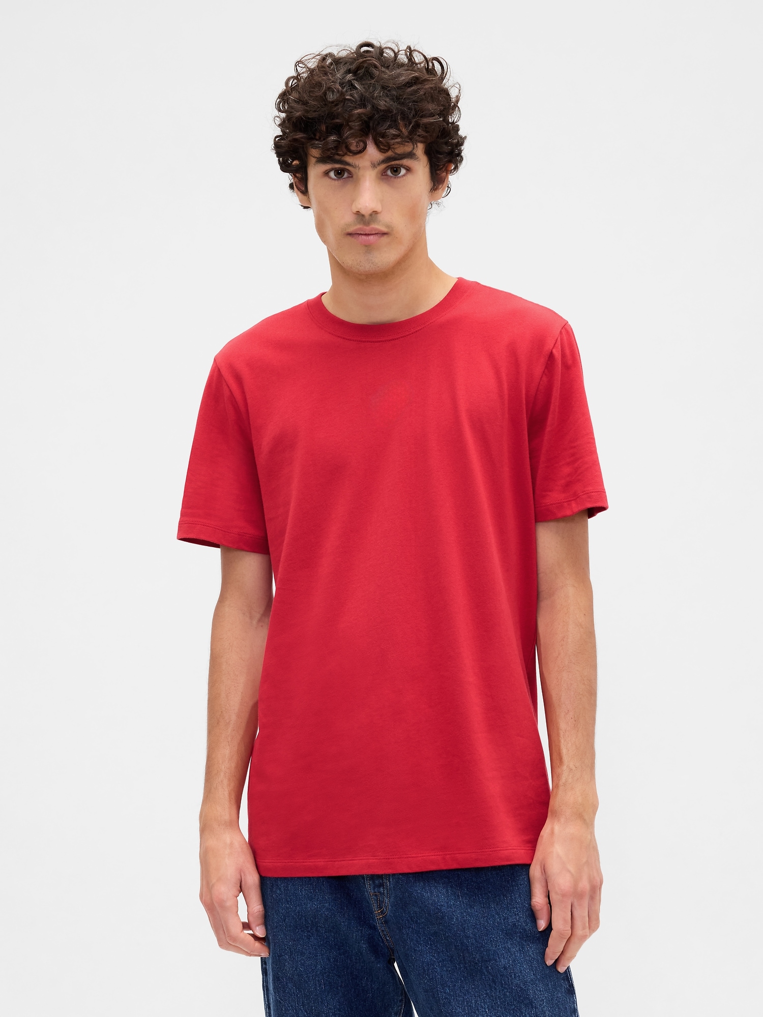 Everyday Soft Crewneck T-Shirt - Modern Red