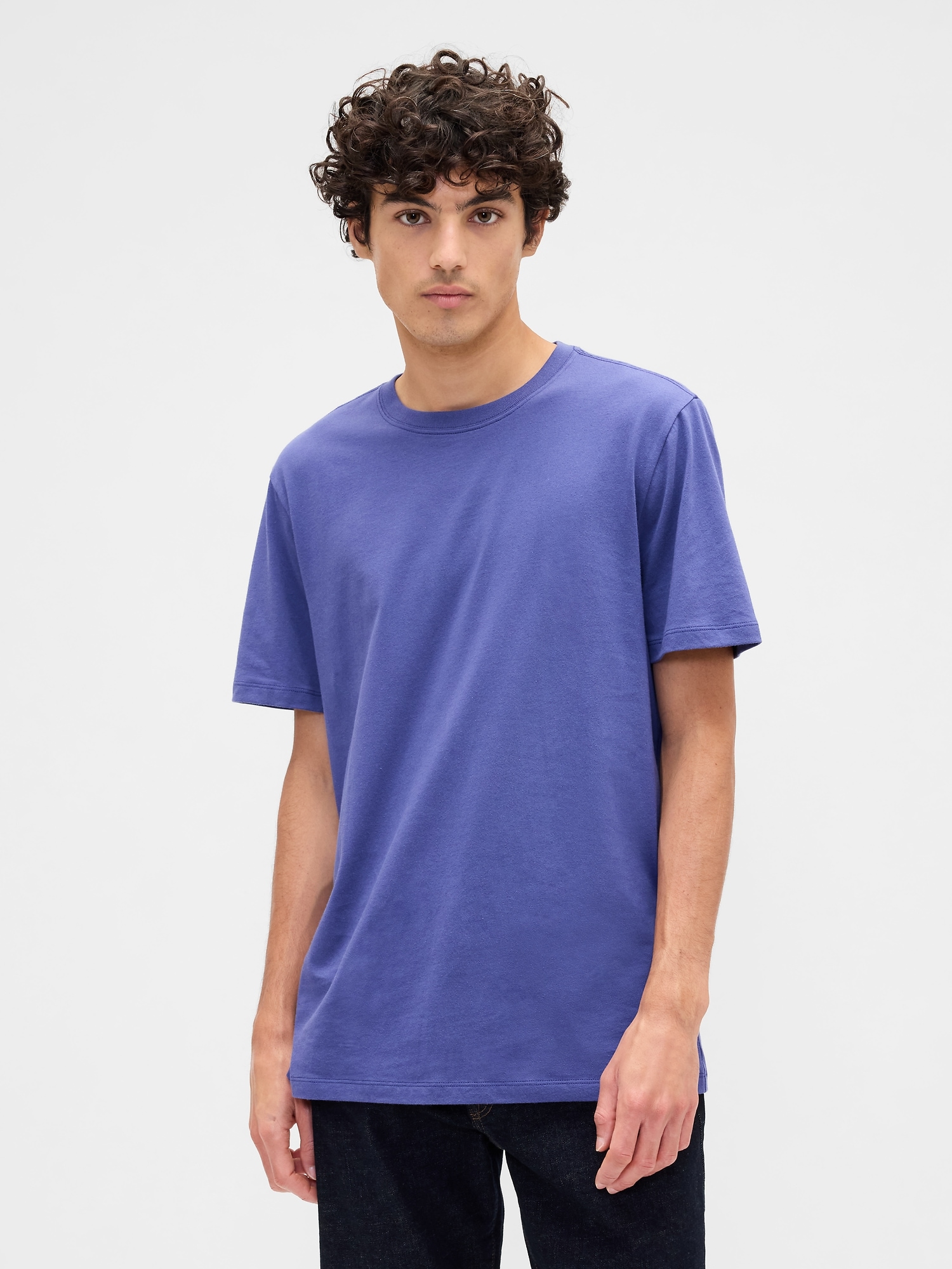Everyday Soft Crewneck T-Shirt - Skipper Blue 19-3936
