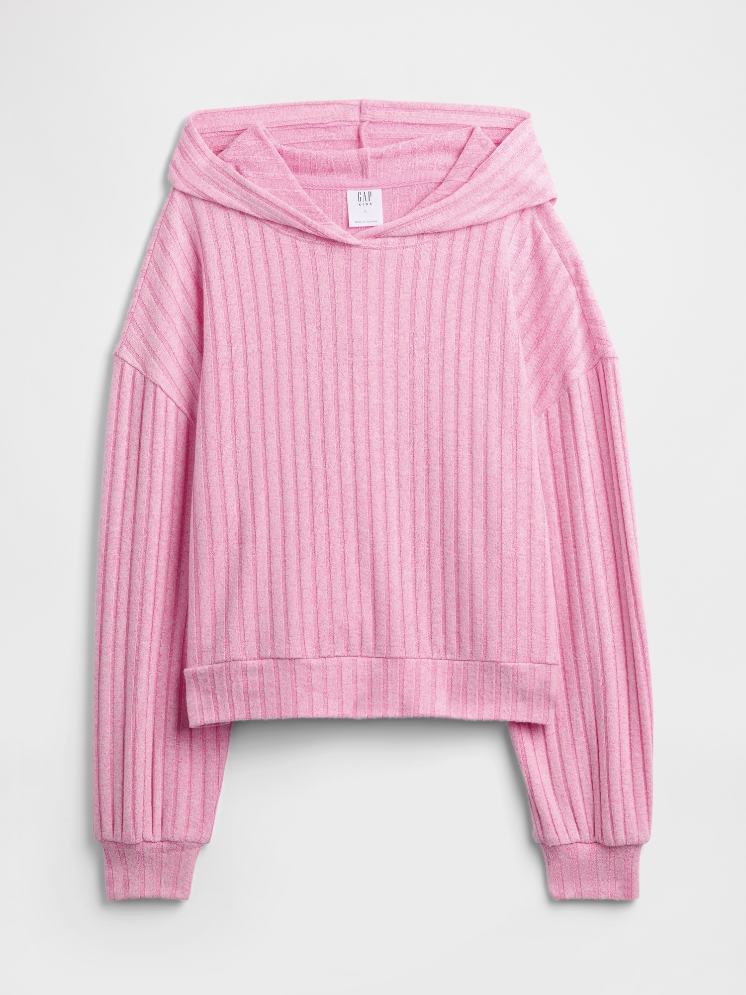 Kids Relaxed Cozy-Rib Hoodie
