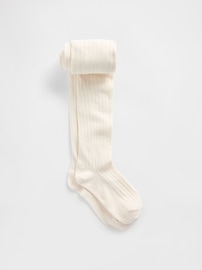 Image number 1 showing, Kids Pull-On Ribbed Tights