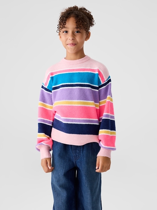Image number 4 showing, Kids Relaxed Intarsia Sweater