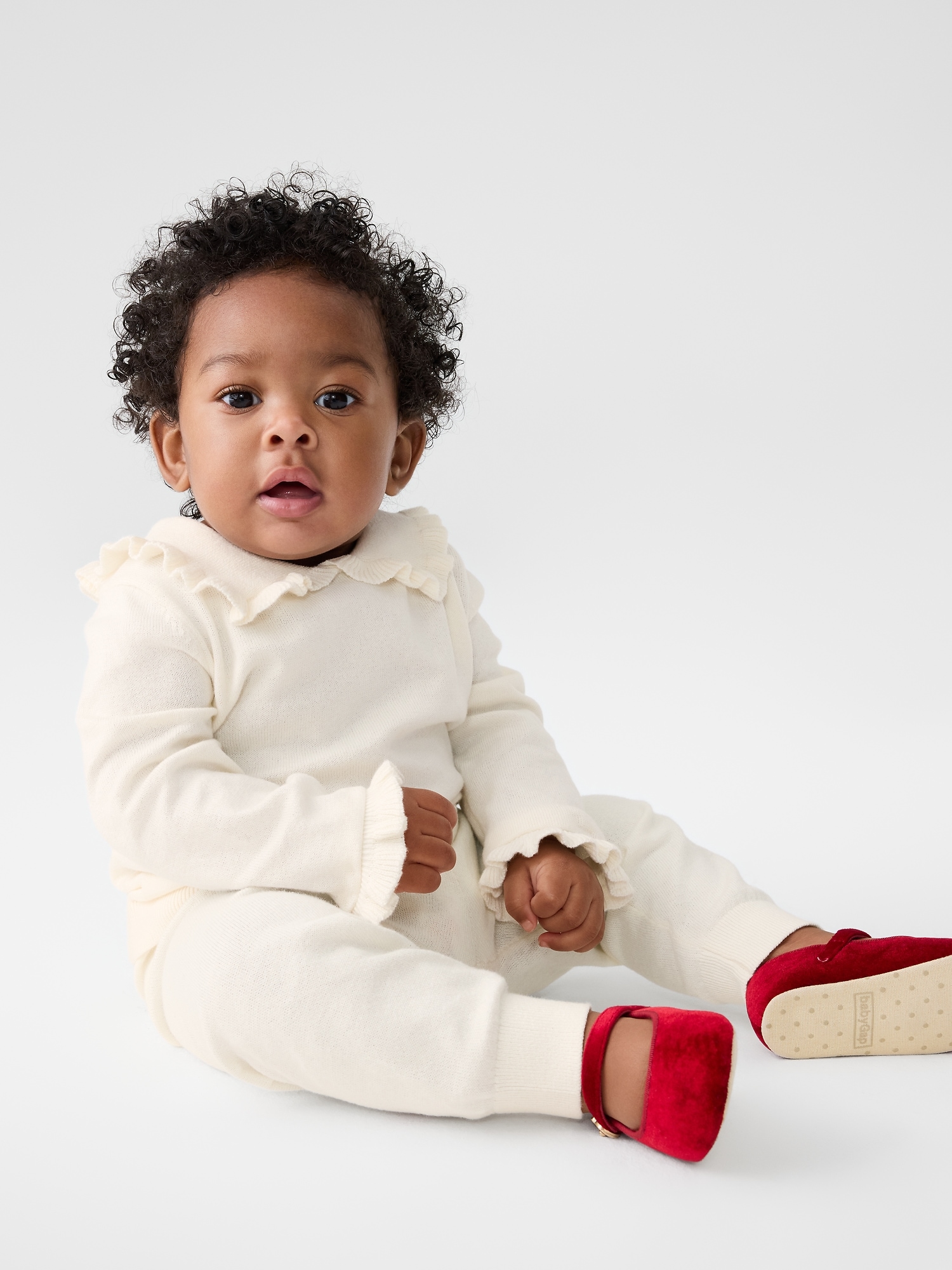 Gap Factory Baby Sweater Two-piece Outfit Set In Neutral