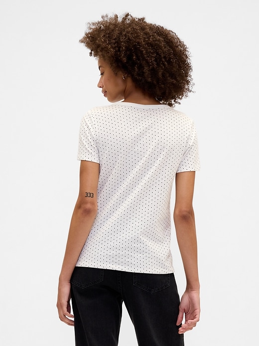Image number 2 showing, Favorite Print V-Neck T-Shirt