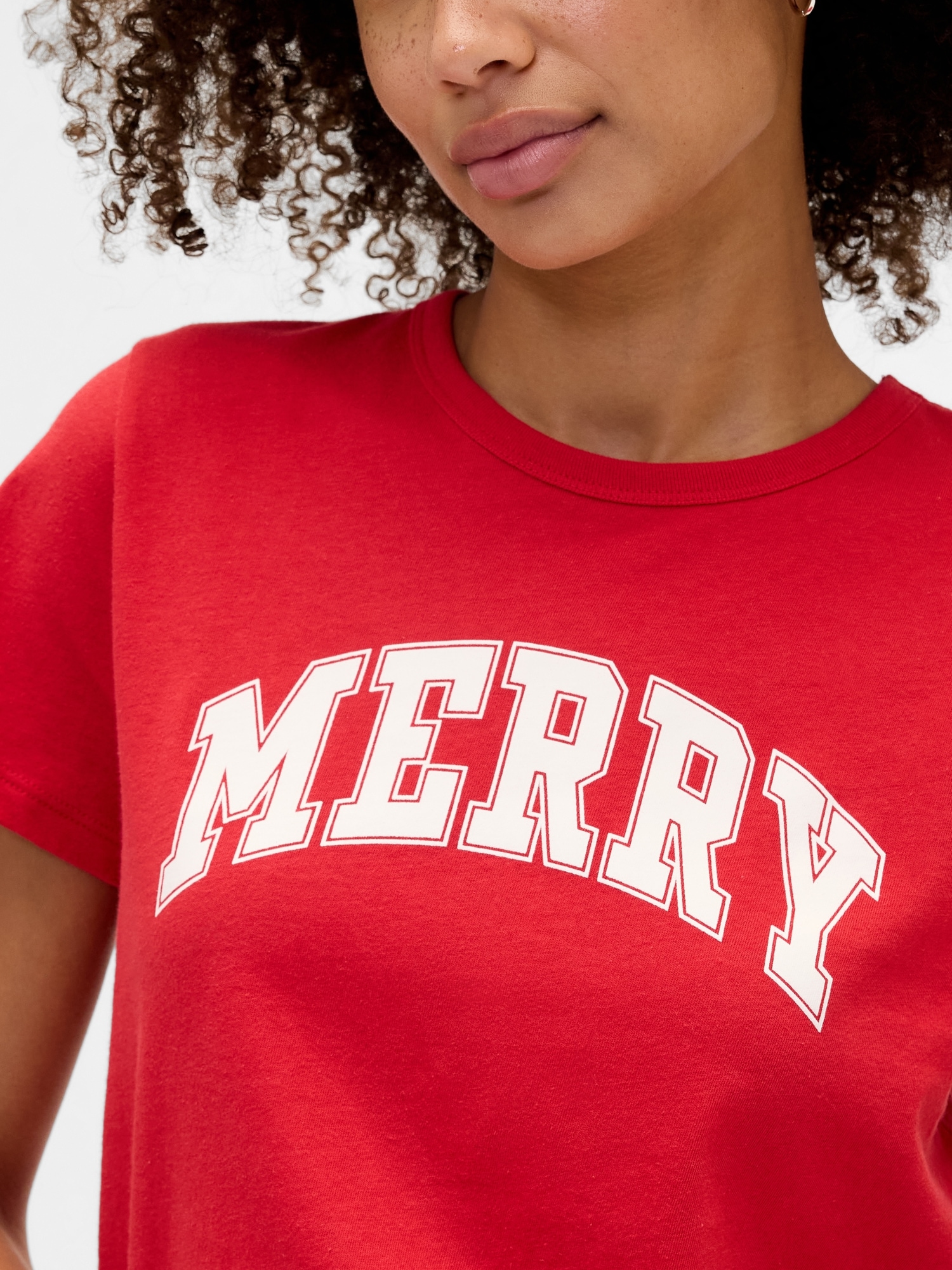 Gap Factory Favorite Graphic T-shirt In Red