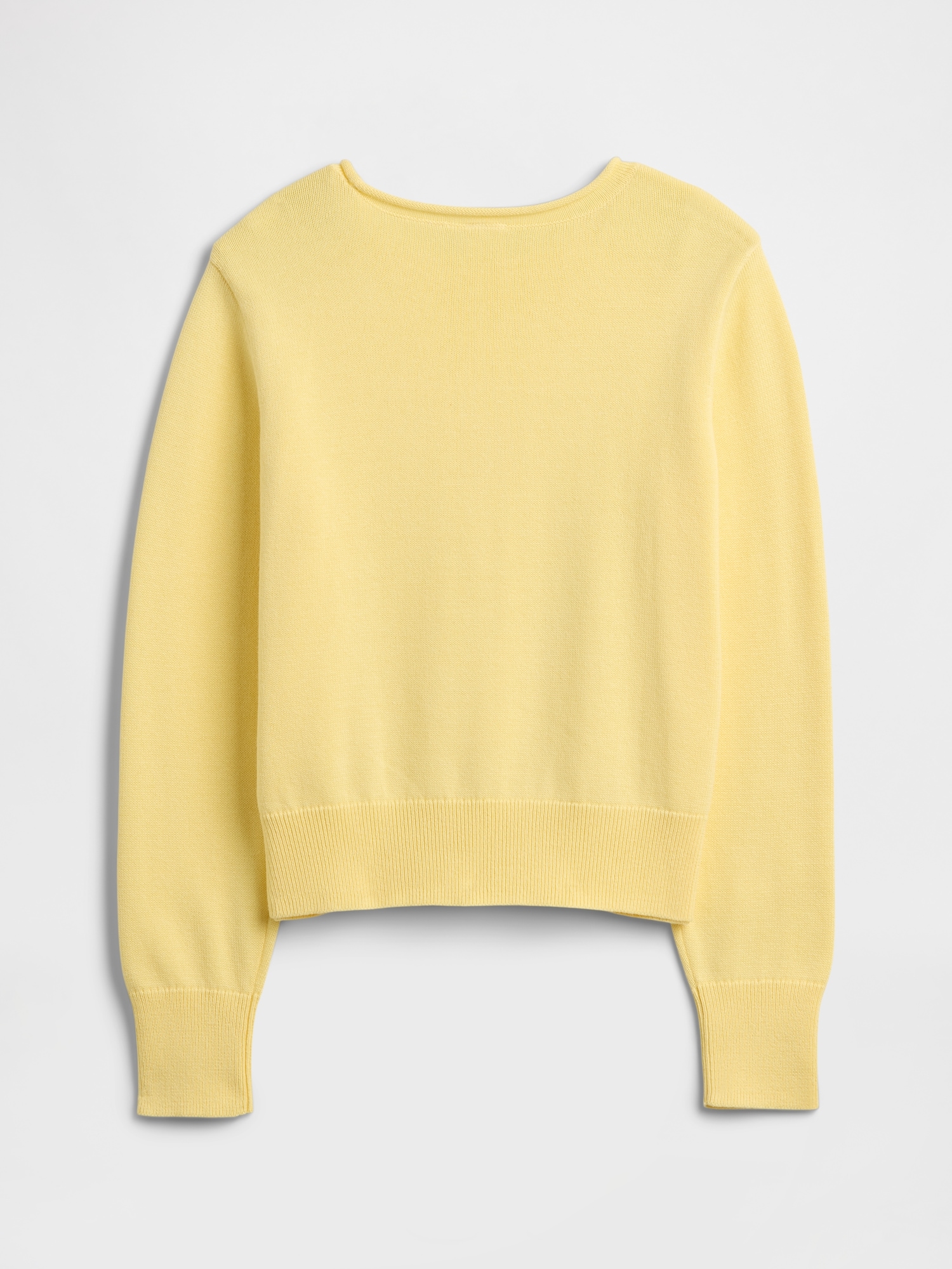 Kids Relaxed Roll-Neck Sweater
