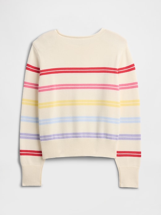 Image number 2 showing, Kids Relaxed Roll-Neck Sweater