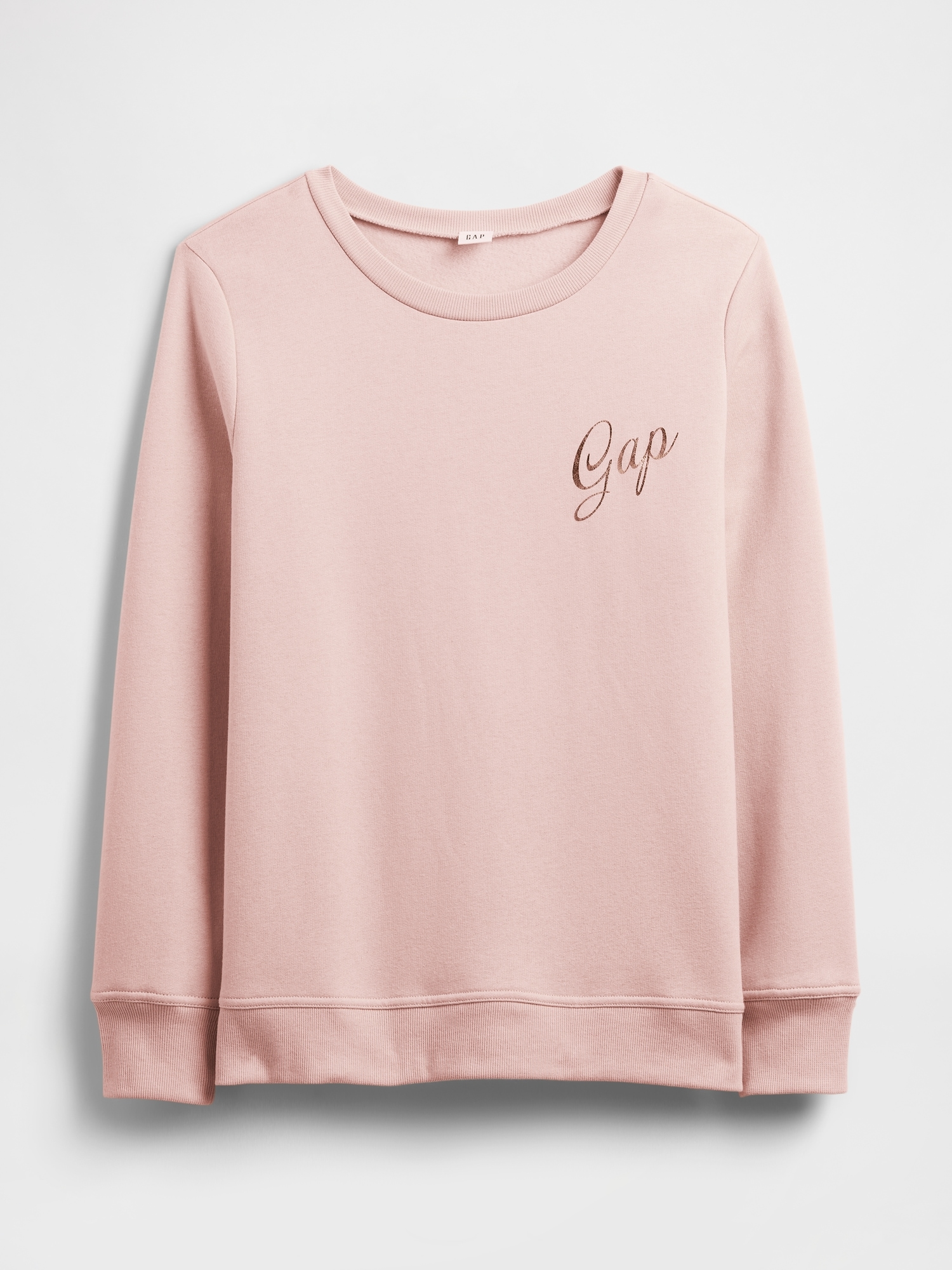 Gap Factory Relaxed Gap Logo Sweatshirt In Purple