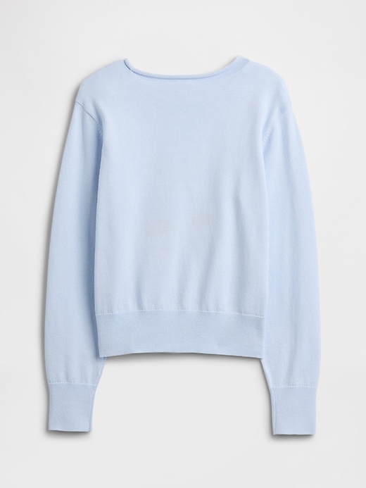 Image number 2 showing, Kids Relaxed Roll-Neck Sweater