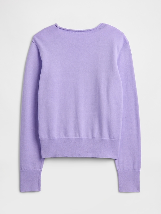 Image number 2 showing, Kids Relaxed Roll-Neck Sweater