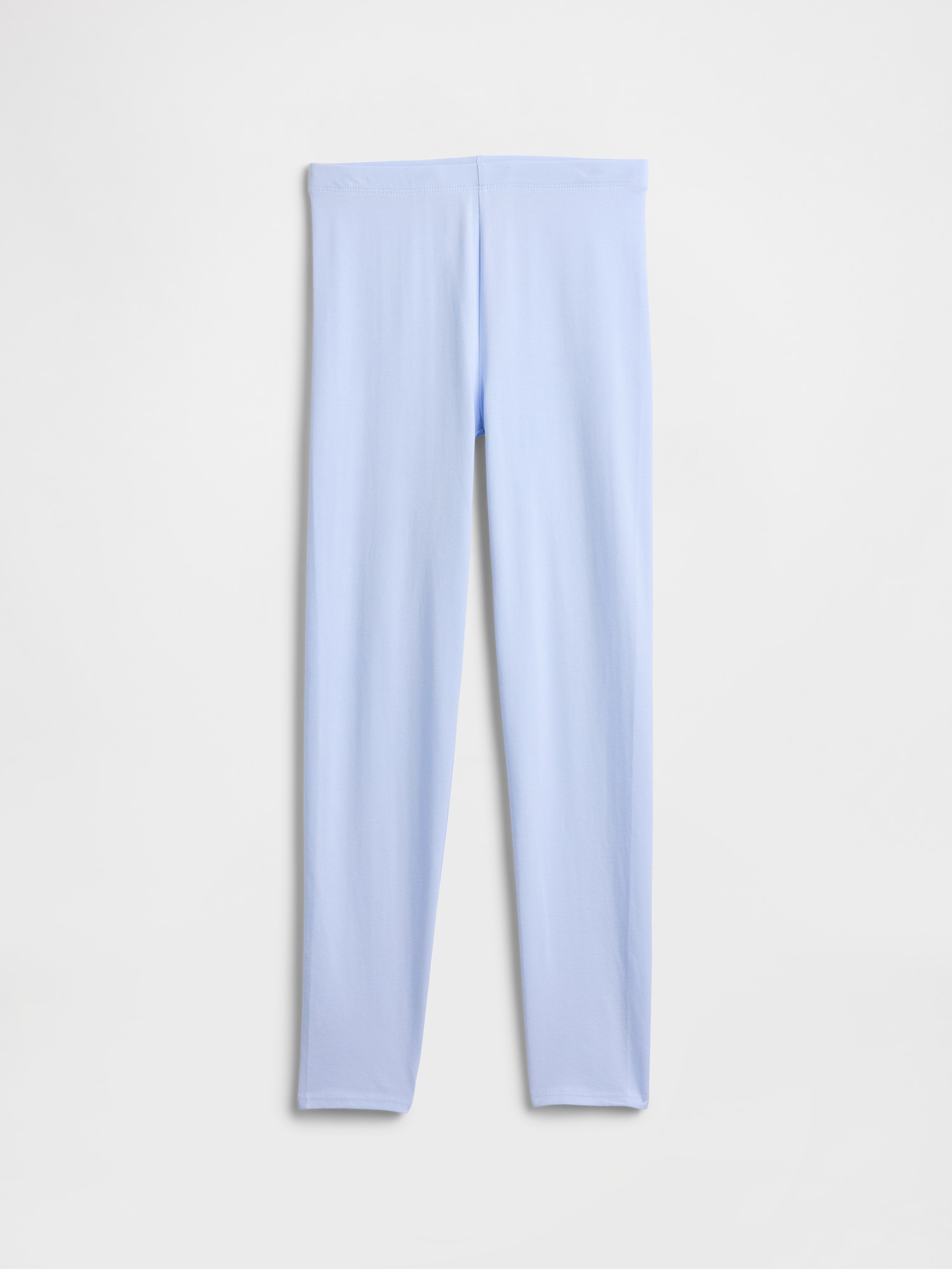 Kids Stretch Jersey Leggings - Serene Blue