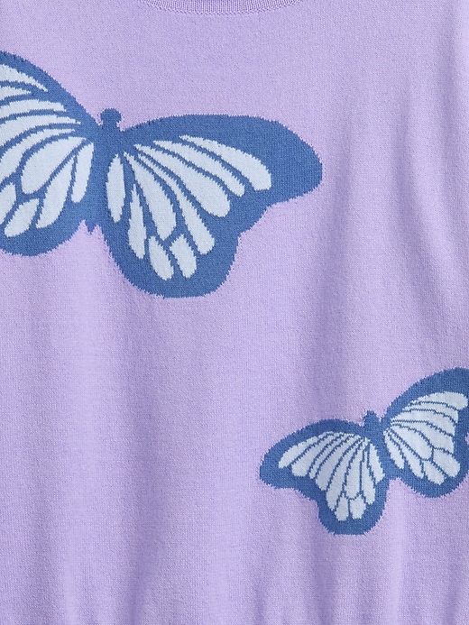 Image number 3 showing, Kids Relaxed Roll-Neck Sweater