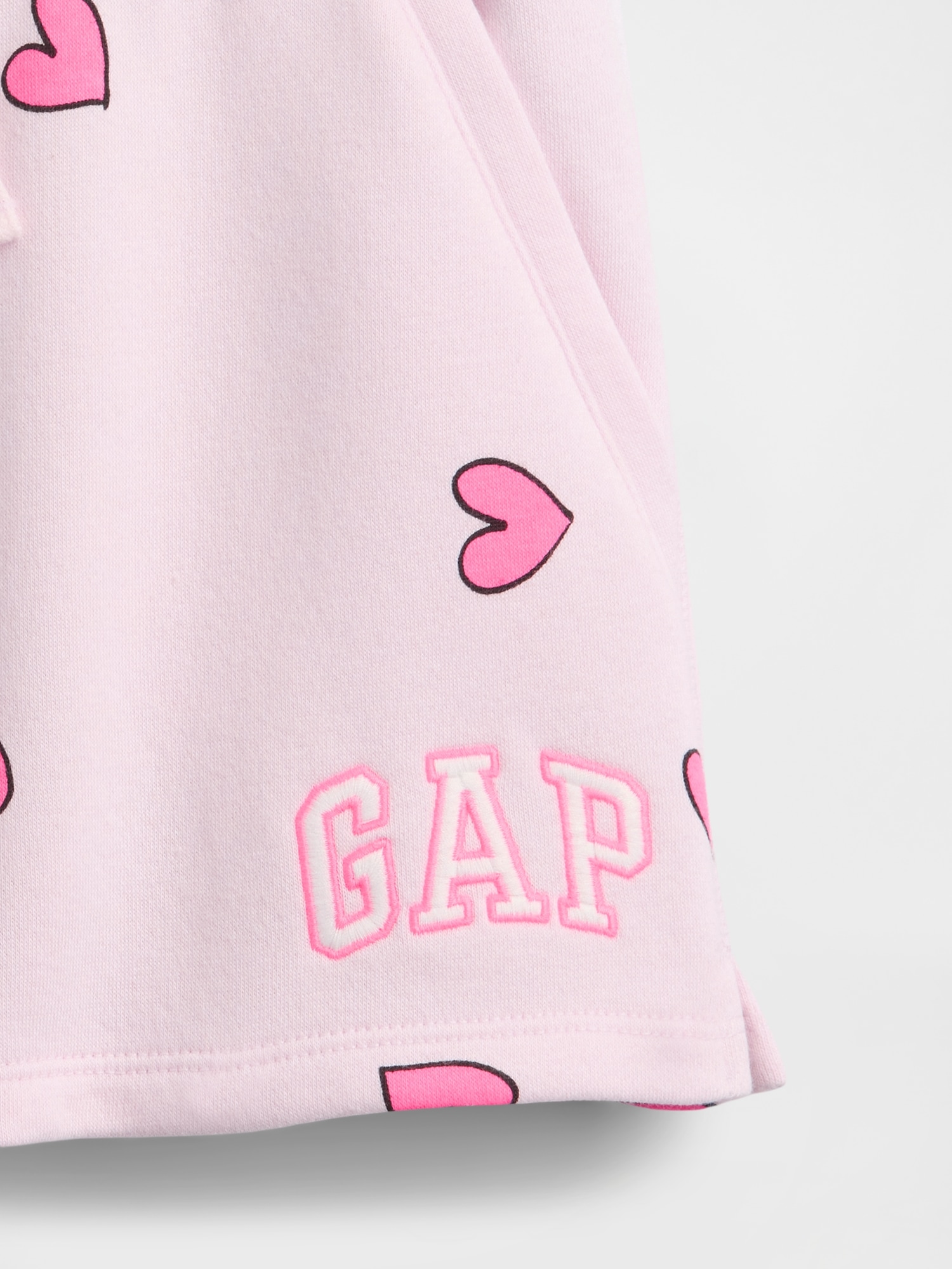 Gap Factory Kids Gap Logo Pull-on Shorts In Pink