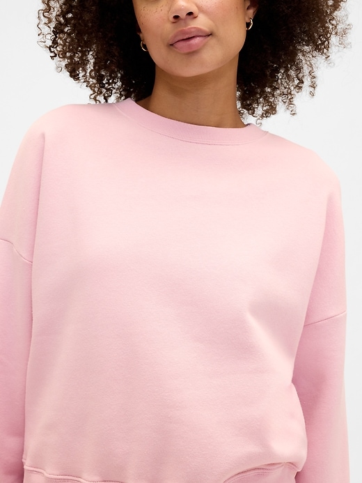 Image number 4 showing, Relaxed Wedge Crewneck Sweatshirt