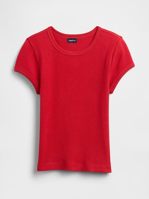 Image number 4 showing, Waffle-Knit PJ T-Shirt