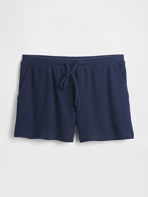 Image number 4 showing, Waffle-Knit PJ Shorts