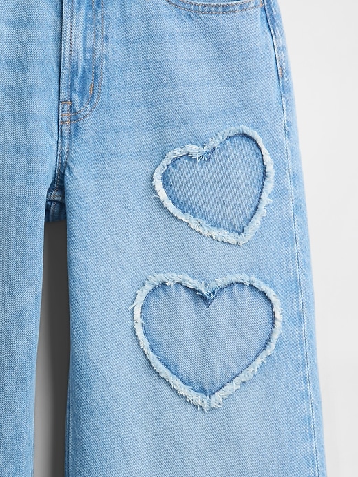 Image number 3 showing, Kids Mid Rise Baggy Jeans