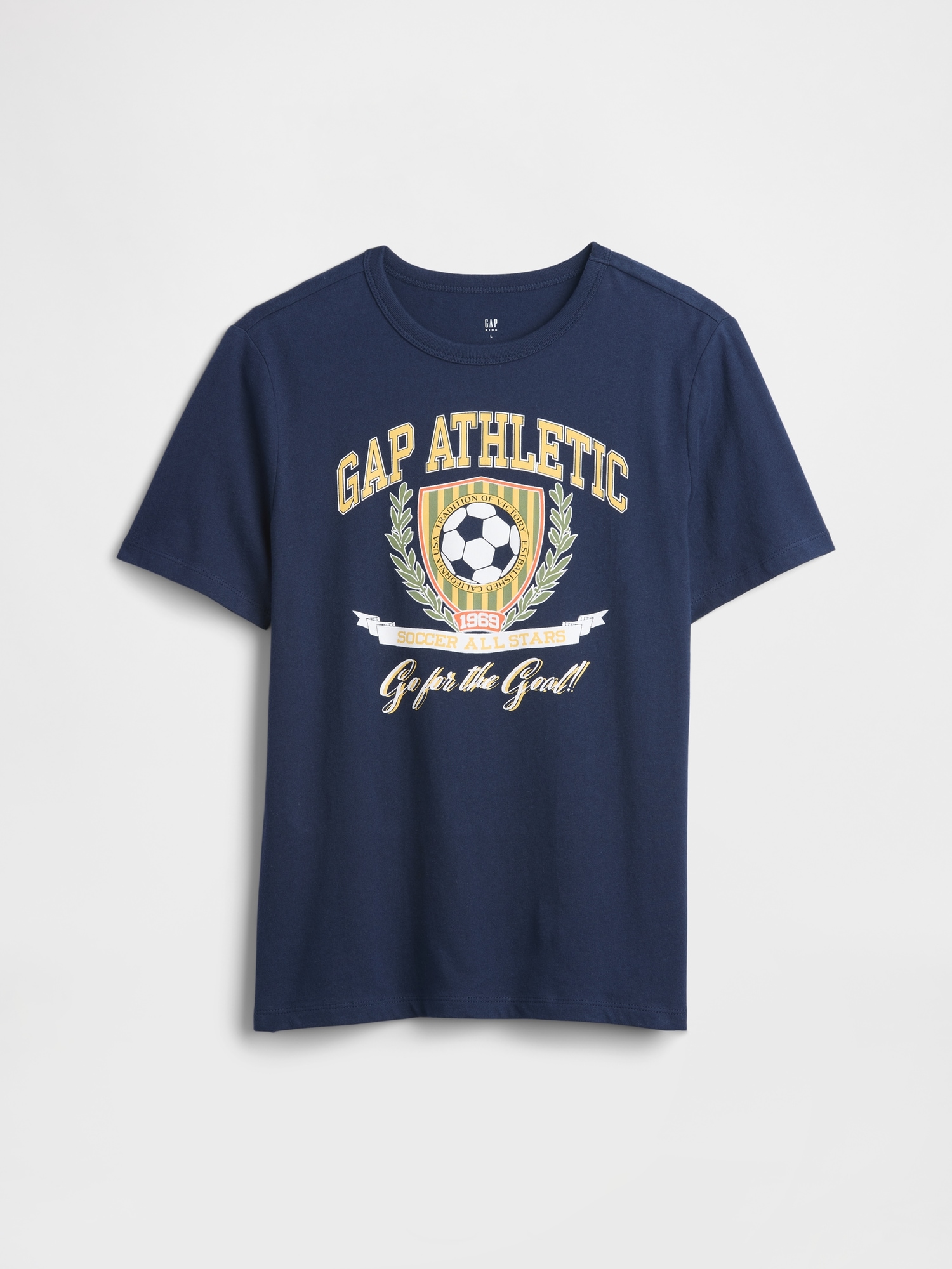 Gap Factory Kids Relaxed Gap Graphic T-shirt In Blue