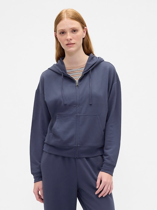 Image number 1 showing, CloudLight Oversized Zip Hoodie