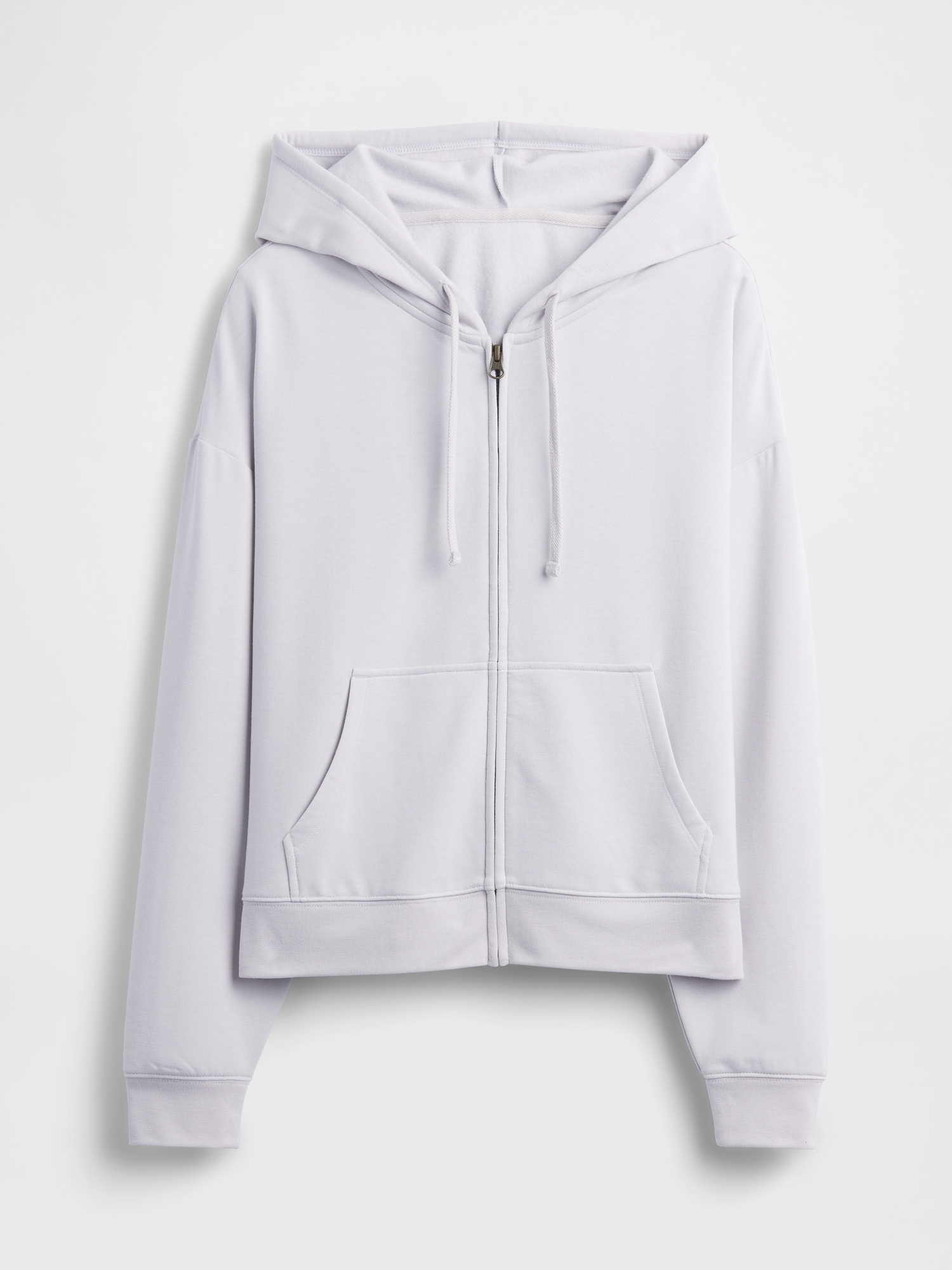 Gap Factory Cloudlight Oversized Zip Hoodie In Gray
