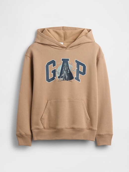 Image number 1 showing, GapKids &#124 Star Wars™ Relaxed Logo Hoodie