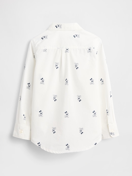 Image number 2 showing, babyGap × Disney Mickey Mouse Poplin Shirt