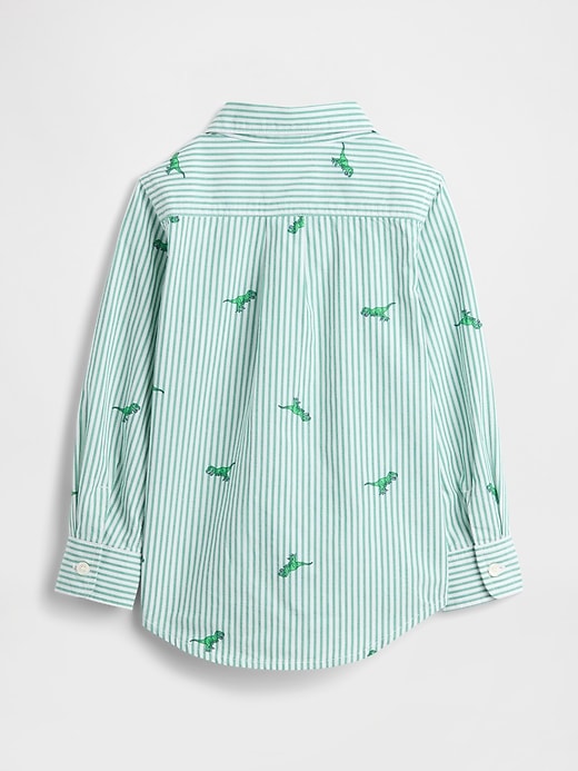 Image number 2 showing, babyGap Brannan Bear Poplin Shirt