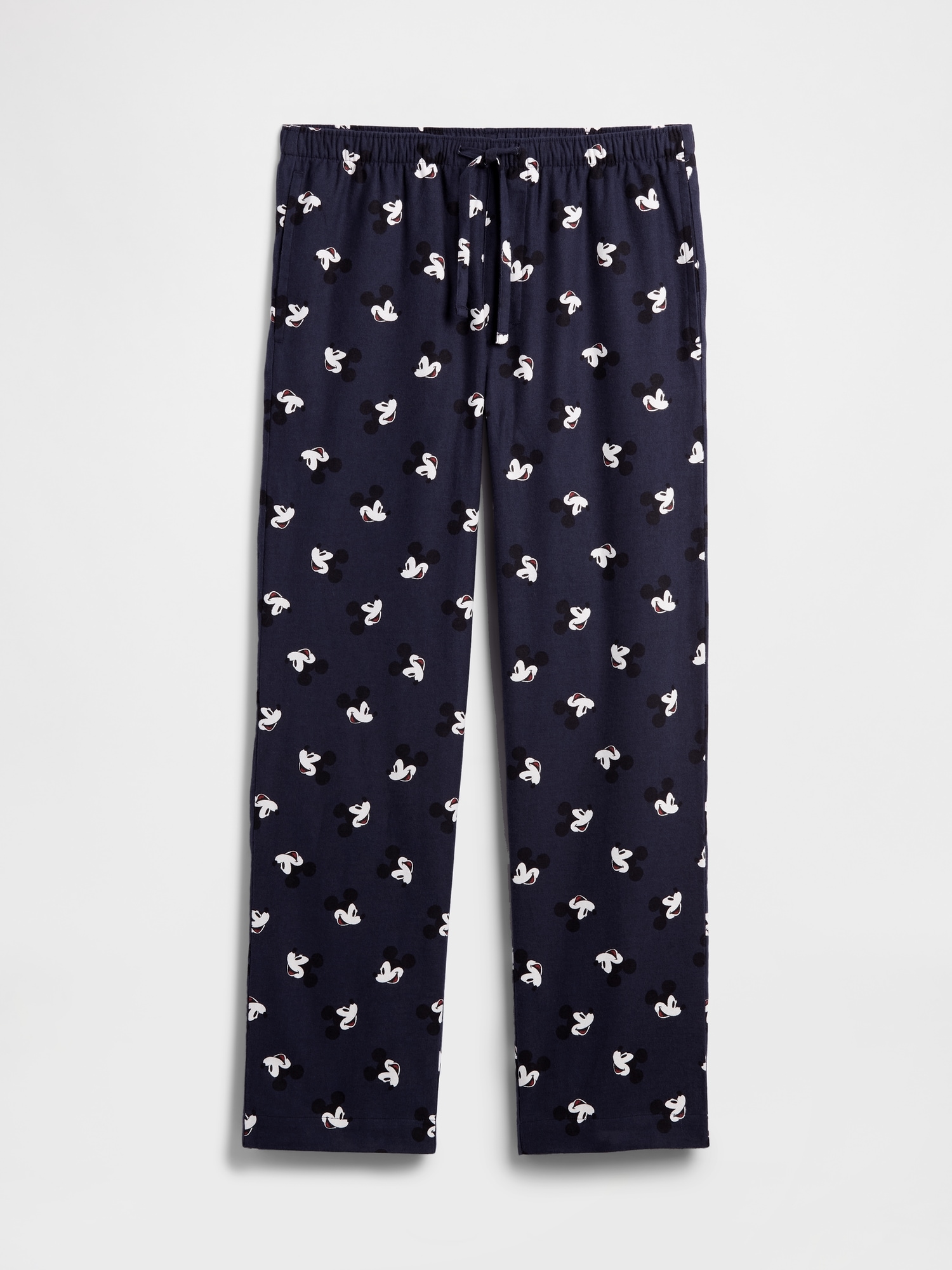 Gap × Disney Relaxed Flannel PJ Pants - Disney Family Navy