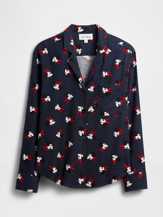 Image number 1 showing, Gap × Disney Relaxed Flannel PJ Shirt