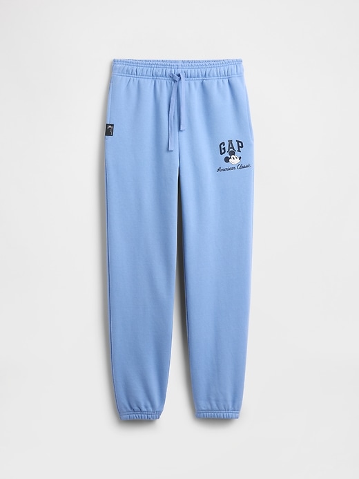 Image number 1 showing, GapKids × Disney Mickey Mouse Relaxed Logo Joggers