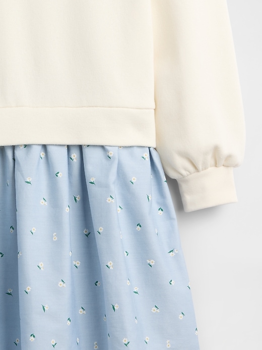 Image number 3 showing, Kids Oversized Sweatshirt Dress