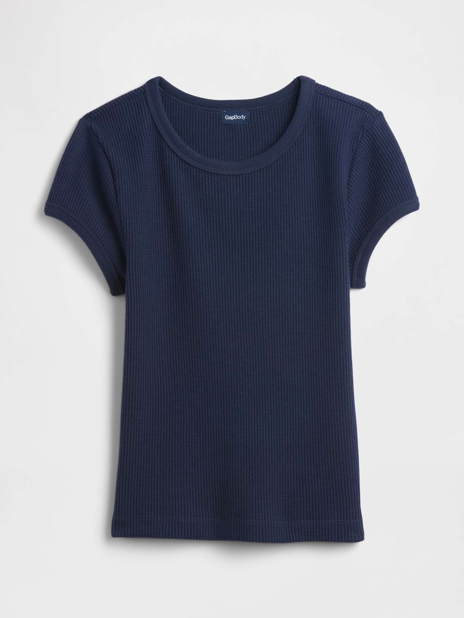 Gap Factory Waffle-knit Pj T-shirt In Blue