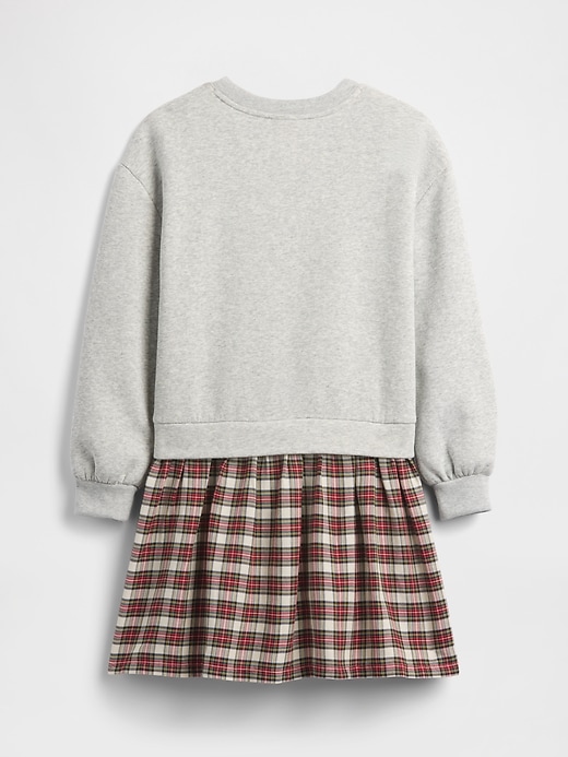 Image number 2 showing, Kids Oversized Sequin Sweatshirt Dress