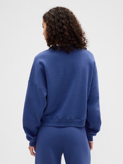 Image number 2 showing, Oversized Wedge Gap Logo Sweatshirt