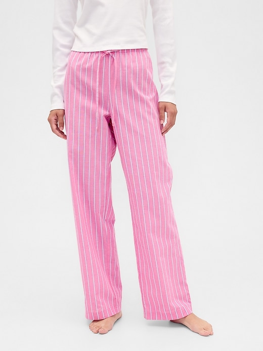 Print Poplin PJ Pants