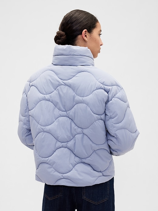 Image number 2 showing, Relaxed Quilted Nylon Jacket