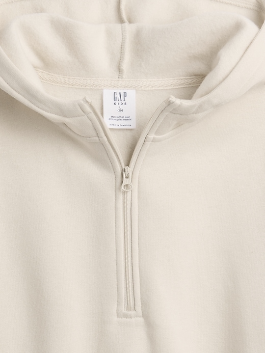 Image number 3 showing, Kids Relaxed Half-Zip Fleece Hoodie