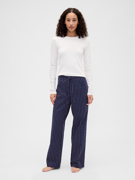 Image number 1 showing, Poplin PJ Pants