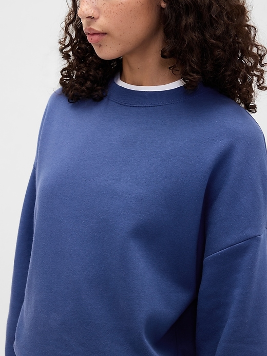 Image number 4 showing, Relaxed Wedge Crewneck Sweatshirt