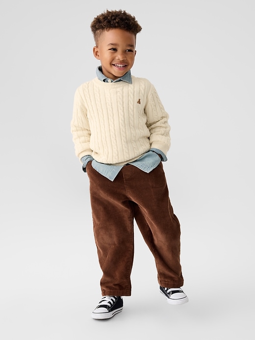 Image number 4 showing, babyGap Pull-On Baggy Corduroy Pants