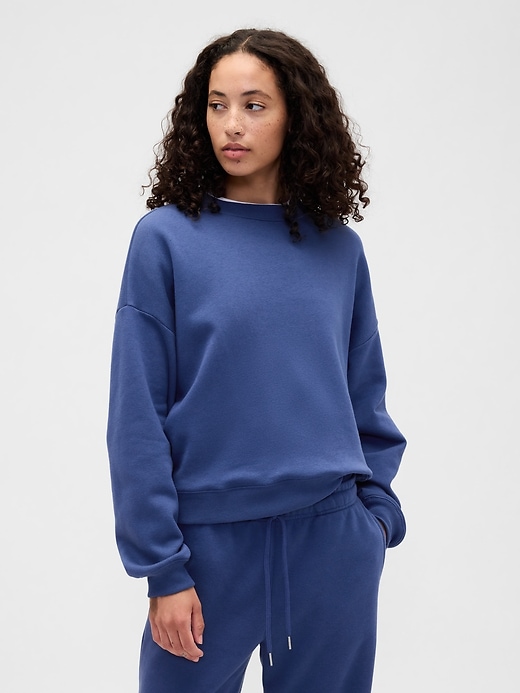 Image number 1 showing, Relaxed Wedge Crewneck Sweatshirt