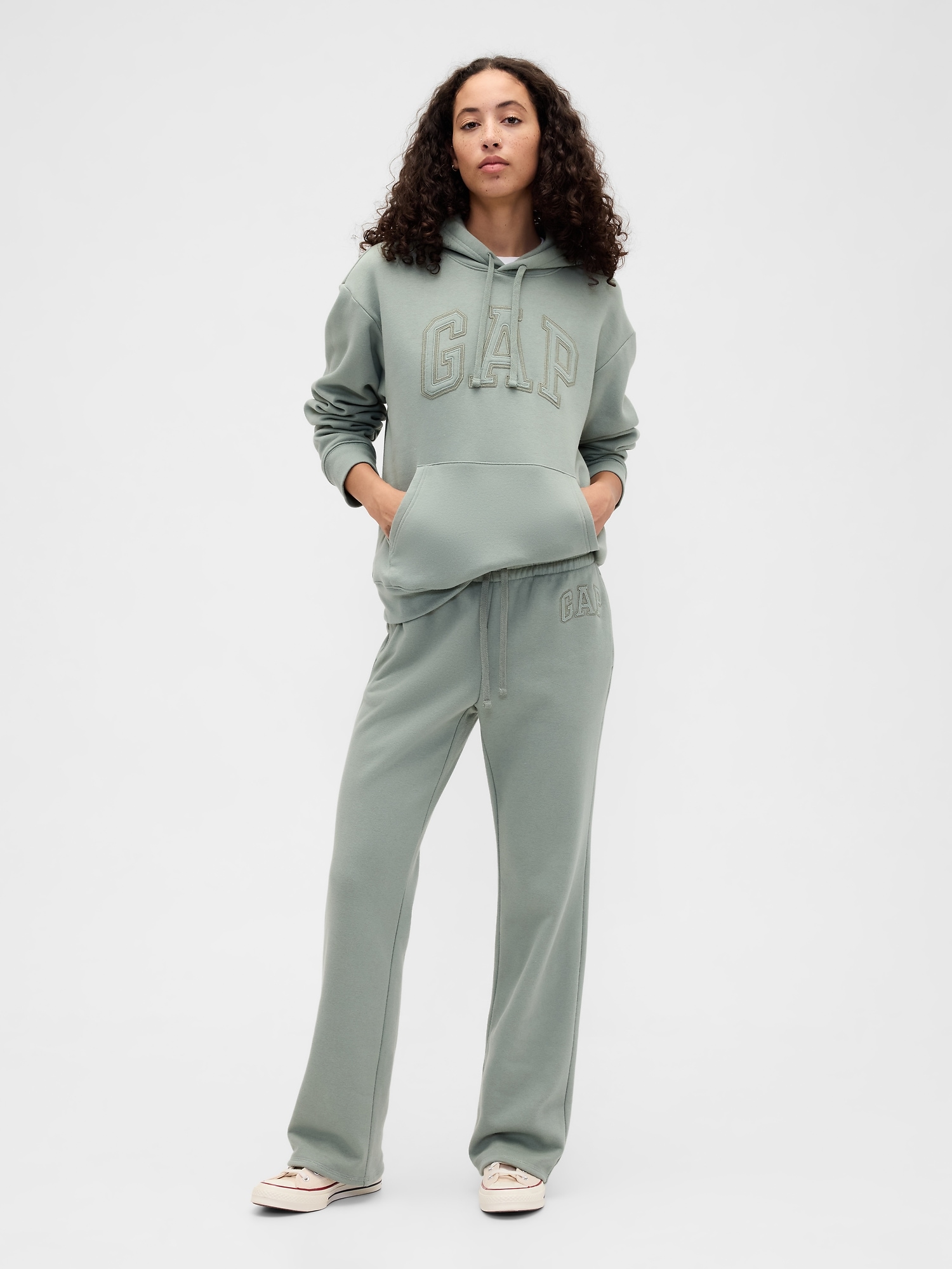 Gap Logo Straight Sweatpants