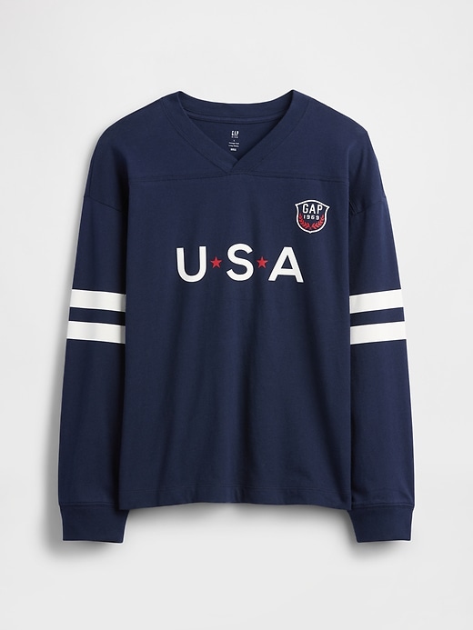 Image number 1 showing, Kids Relaxed Graphic T-Shirt