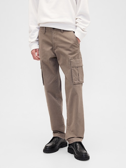 Image number 3 showing, GapFlex Essential Straight Cargo Pants