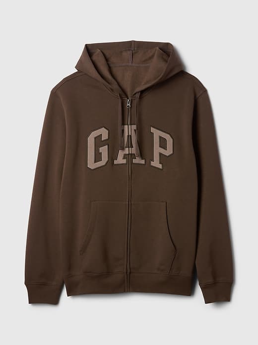 Image number 4 showing, Relaxed Gap Logo Zip Hoodie