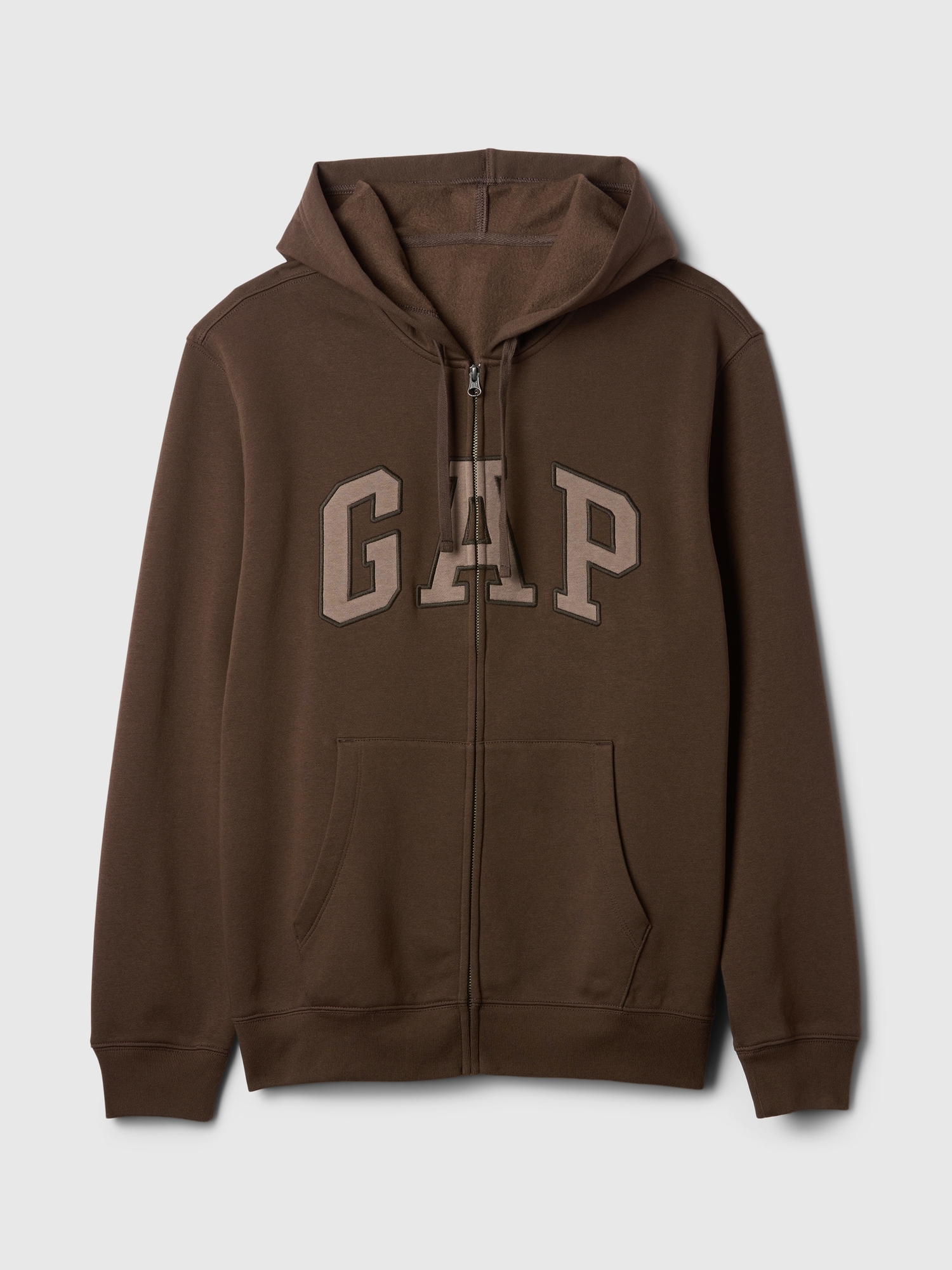 Adult Relaxed Gap Logo Zip Hoodie | Gap Factory